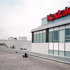 View of Building 7 and 11 From the Roof of Building 9, Kodak Canada, 2006, Chromogenic Print, 76 cm. x 99 cm.