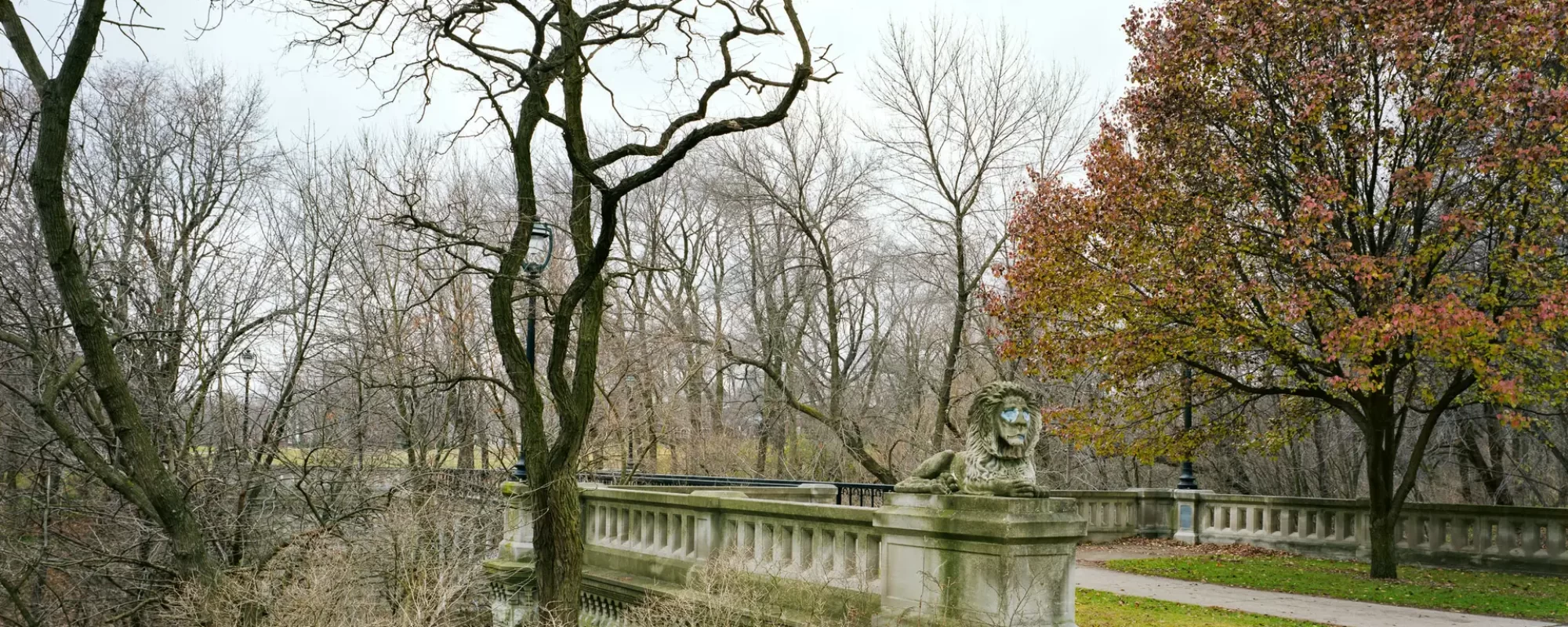 Lions Bridge, Lake Park, Milwaukee, 1992
