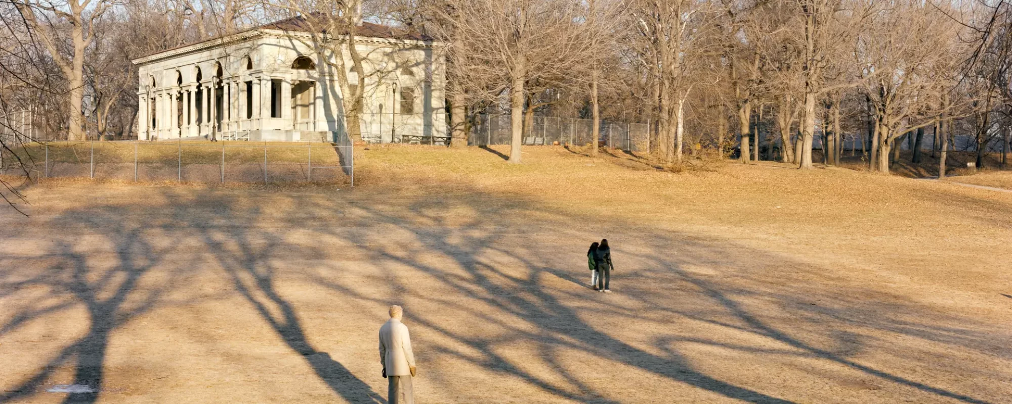 Man in the Long Meadow, Prospect Park, Brooklyn, 1990