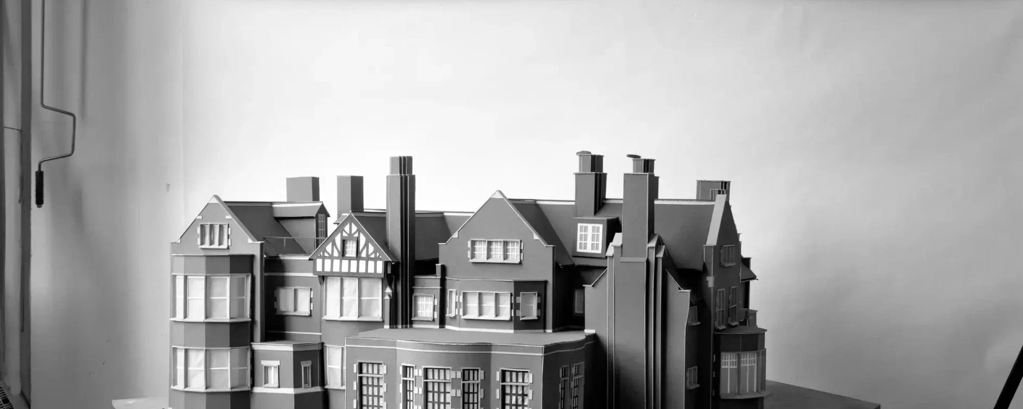 Architectural Model, 1982, Gelatin Silver Print, 16″ x 20″