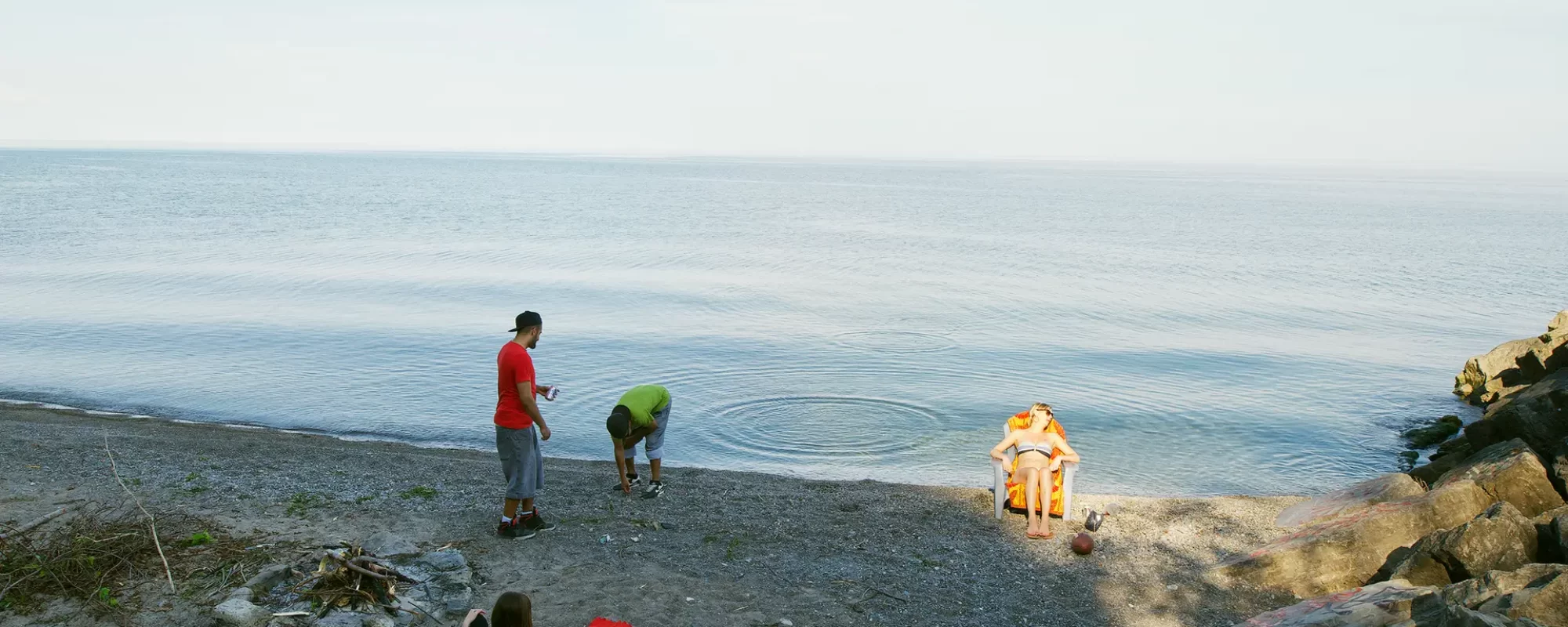 Beachfront near the Toronto Hunt Forest, 2014, Pigment print, 56 cm x 76 cm