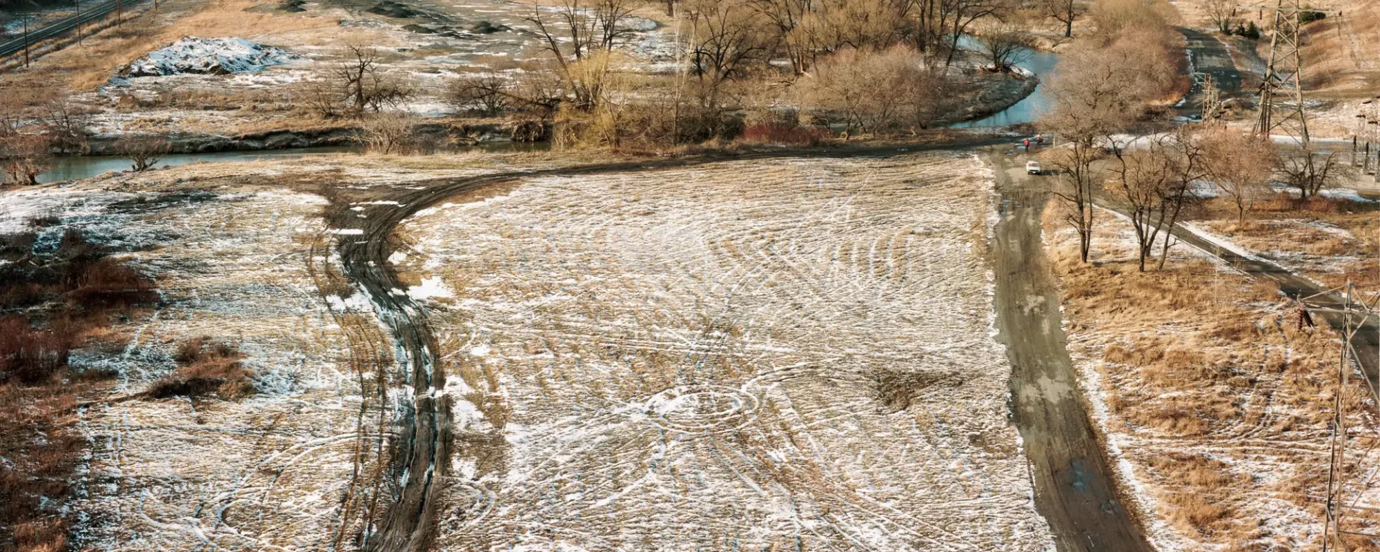 Dirt Bike Trails Below the Bloor Viaduct, 1984