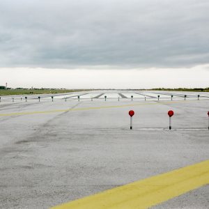 Runway 14R, O’Hare Airfield, 1985, Chromogenic Print, 51 cm. x 61 cm.