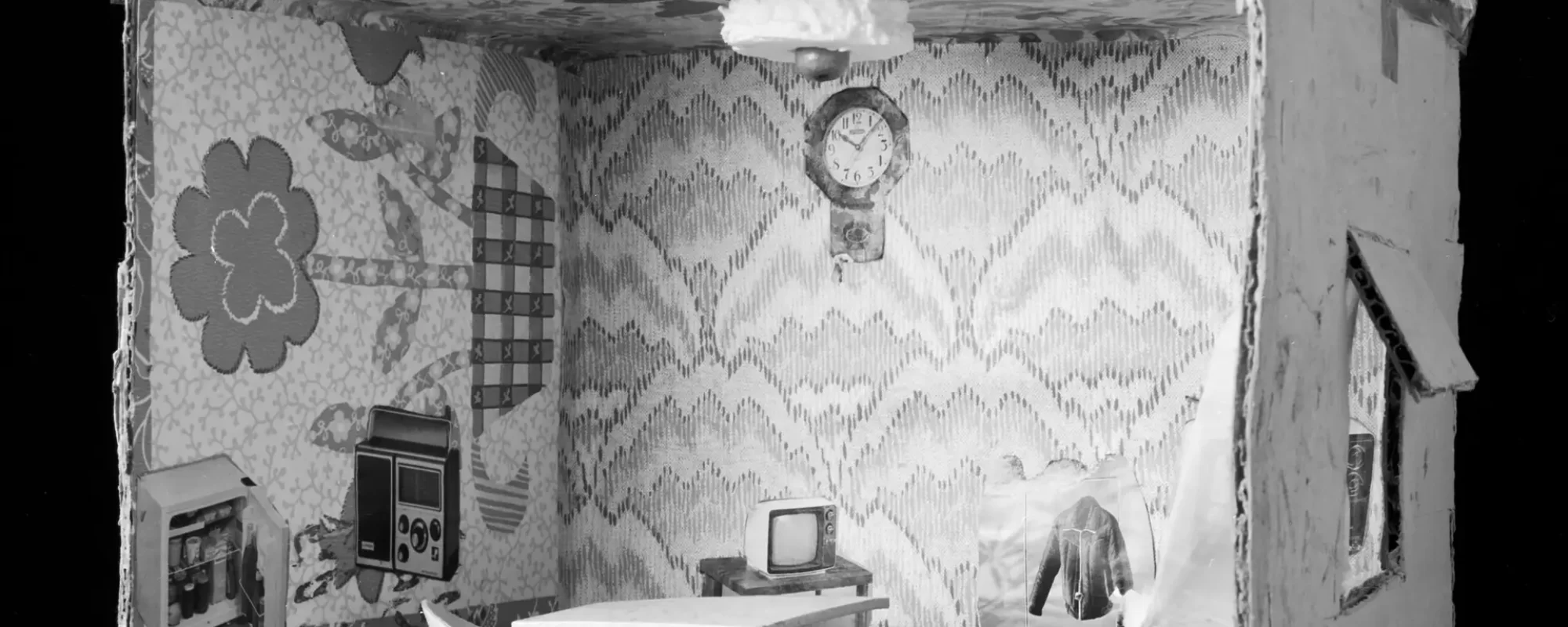 Children’s Handmade Dollhouse, 1983, Gelatin Silver Print, 16″ x 20″